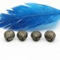 Pave Diamond Beads 925 Silver Jewelry Handmade Diamond Beads Findings Spacers.