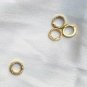 Pave Diamond Round Clasps 14k Gold Single Sided Additional Jewelry Connector.