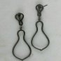 Natural Pave Diamond Dangle Earring Vintage Style 925 Sterling Silver Earring.