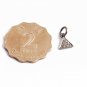 Pave Diamond Charm Pendant 925 Silver Diamond Findings Triangular Charms.