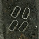 Pave Diamond Carabiner Lock 925Silver Diamond Jewelry Finding Necklace Connector
