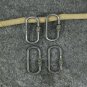 Pave Diamond Carabiner Lock 925Silver Diamond Jewelry Finding Necklace Connector