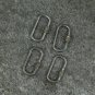 Pave Diamond Carabiner Lock 925Silver Diamond Jewelry Finding Necklace Connector