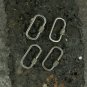 Pave Diamond Carabiner Lock 925Silver Diamond Jewelry Finding Necklace Connector