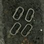 Pave Diamond Carabiner Lock 925Silver Diamond Jewelry Finding Necklace Connector