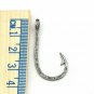 Wholesale 10Pc Pave Diamond Hook Pendant 925 Silver Diamond Fish Hook Pendant.