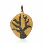 Pave Diamond Silver Charm Pendant 925 Silver Fashion Diamond Pendant Jewelry.