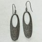 Natural Pave Diamond Designer French Hook Earring 925 Silver Diamond Earring.