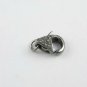 Pave Diamond Lobster Claw Clasps 925 Silver Diamond Additional Jewelry FindingN3