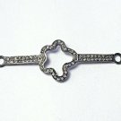 Pave Diamond Star Fish Connector 925 Silver Diamond Necklace Connector Findings. Pave Diamond Star Fish Connector 925 Silver Diamond Necklace Connector Findings.