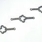 Pave Diamond Star Fish Connector 925 Silver Diamond Necklace Connector Findings.