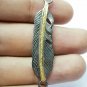 Pave Diamond Leaf Connector 925 Silver Diamond Jewelry Additional Findings Charm