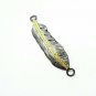 Pave Diamond Leaf Connector 925 Silver Diamond Jewelry Additional Findings Charm