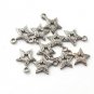 Pave Diamond star Charm 925 Silver Diamond Findings Jewelry Making pendent