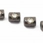 Pave Diamond Drum Beads 925 Silver Diamond Beads For Jewelry Making Bead Finding