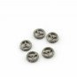 1Pc One Step Diamond Rondelle Pave Diamond Beads 8mm Spacer Diamond Wheel Beads