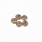1Pc One Step Diamond Rondelle Pave Diamond Beads 8mm Spacer Diamond Wheel Beads