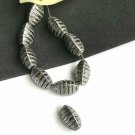 Pave Diamond Oval Beads 925 Silver Diamond Beads Findings Jewelry Findings.
