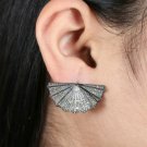Natural Pave Diamond Designer Stud Earring 925 Silver Diamond Earring For Gift.