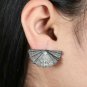 Natural Pave Diamond Designer Stud Earring 925 Silver Diamond Earring For Gift.