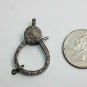 Diamond Lobster Clasps 925 Silver Necklace Clasps Handmade Jewelry Finding Charm