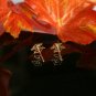 Spider Web Stud Piercing 14k Solid Gold Diamond Body Piercing Nose Ear Piercing.