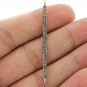 Pave Diamond 1 pc spike charm pandent 925 sterling silver,diamond finding supply