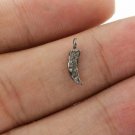 Pave Diamond Horn Charm Pendant 925 Silver Diamond Findings Minimalist Charm. Pave Diamond Horn Charm Pendant 925 Silver Diamond Findings Minimalist Charm.