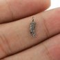 Pave Diamond Horn Charm Pendant 925 Silver Diamond Findings Minimalist Charm.