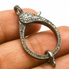 Pave Diamond Lobster Clasps 925 Silver Necklace Clasps Jewelry Findings Clasps. Pave Diamond Lobster Clasps 925 Silver Necklace Clasps Jewelry Findings Clasps.