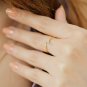 Vertical Bar Design Diamond Ring 14k Solid Gold Birthday Promise Diamond Ring.