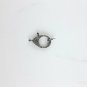 Pave Diamond Lobster Claw Clasps 925 Silver Diamond Additional Jewelry S4.