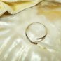 14k Gold Open Cuff Ring Stackable Garnet Ring Engagement Ring Spessartine Garnet