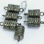 Pave Diamond Magnet Clasp 925 Silver Diamond Necklace Clasp Jewelry Findings.