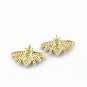 Pave Diamond Bee Charm Pendant 925 Sterling Silver Jewelry Findings Additional.