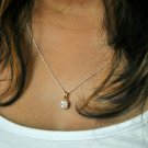 Diamond Pendant 14k Yellow Gold Square Pendant Natural Diamond Pendant Charm. Diamond Pendant 14k Yellow Gold Square Pendant Natural Diamond Pendant Charm.
