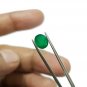 Sandawana Emerald 1.50Cts Oval Natural Green Emerald Cut Stone CERTIFIED Emerald