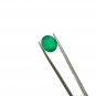 Sandawana Emerald 1.50Cts Oval Natural Green Emerald Cut Stone CERTIFIED Emerald