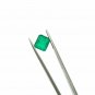 Sandawana Emerald Natural Emerald Cut Stone 1.51Ct CERTIFIED Emerald Octagon.