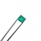 Sandawana Emerald 1.55Cts Natural Green Emerald Square Cut Stone CERTIFIED NS1. Sandawana Emerald 1.55Cts Natural Green Emerald Square Cut Stone CERTIFIED NS1.