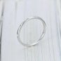 Diamond Wedding Band Round Cut Diamond Engagement Band 14k White Gold Ring.