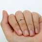Diamond Wedding Band Round Cut Diamond Band Yellow Gold Bridal Half Eternity 14k