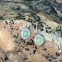 Ethiopian Opal Earring Pave Diamond Jewelry 14k Gold Diamond Opal Jewelry Gift.