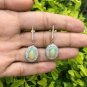Ethiopian Opal Earring Pave Diamond Jewelry 14k Gold Diamond Opal Jewelry Gift.