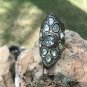 Russian Design Rosecut Diamond Ring 925 Silver Diamond Ring For Wedding Gift.