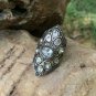 Russian Design Rosecut Diamond Ring 925 Silver Diamond Ring For Wedding Gift.