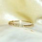 14k Solid Diamond Ring Bands Eternity Ring Birthday Diamond Stackable Bridal
