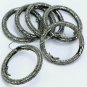Openable Clasps 925 Silver Diamond Round Lock Handmade Round Jewelry Clasps