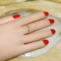 Gold Ring Diamond Crown 14K Yellow Wedding Engagement Band Round Cut Ring Nf5.