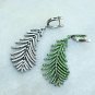 Tsavorite Garnet Dangling Earring 925 Silver Plume Earring Handmade Wedding Gift